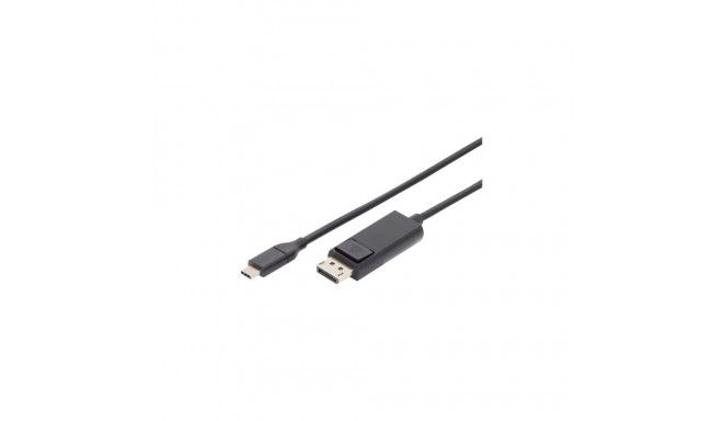 Digitus USB Type-C adapterkaabel AK-300333-020-S USB-C DisplayPort USB-C–DP 2 m