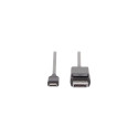 Digitus | USB-C | DisplayPort | USB Type-C adapter cable | USB-C to DP | 2 m