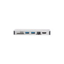 Digitus | USB-C Multiport Travel Dock | DA-70866 | Docking station | Ethernet LAN (RJ-45) ports 1 | 