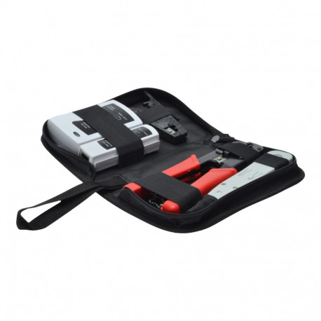 Digitus | Network Tool Set, LAN Tester, Crimping Tool, Cut and Stripping Tool, Punch Down Tool | Too