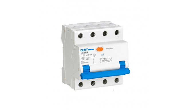 Chint | Circuit breaker RCBO, NB310L/3N, 3P+N, C20, 30mA, A, 6kA | NB310L3PN30MAA20C