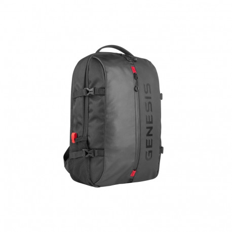 Genesis | Laptop Backpack | Pallad 410 | Backpack | Shoulder strap | Black