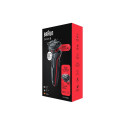 Braun | Shaver | 51-R1000s | Operating time (max) 50 min | Wet & Dry | Black/Red