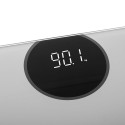 Adler | Bathroom scale | AD 8175 | Maximum weight (capacity) 180 kg | Accuracy 100 g | Silver