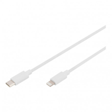 Digitus andme- ja laadimiskaabel DB-600109-020-W Lightning to USB-C USB-C to Lightning USB C