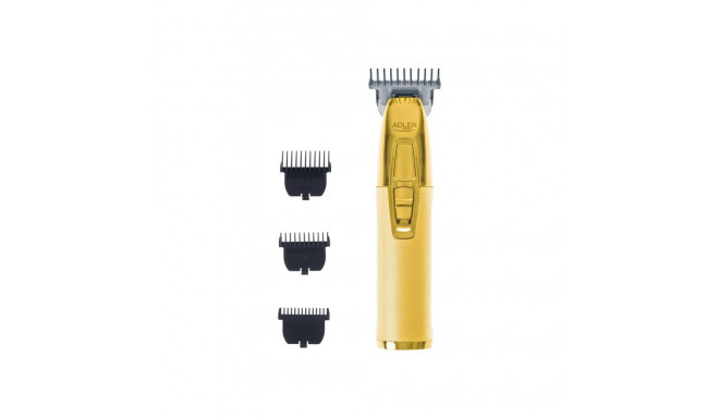 Adler | Professional Trimmer | AD 2836g | Cordless | Number of length steps 1 | Gold