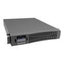 DIGITUS OnLine UPS, rack/tower, 1500VA, 1500W, LCD, 8 x C13, 1 x C19, RS-232, USB, RJ45, SNMP card (