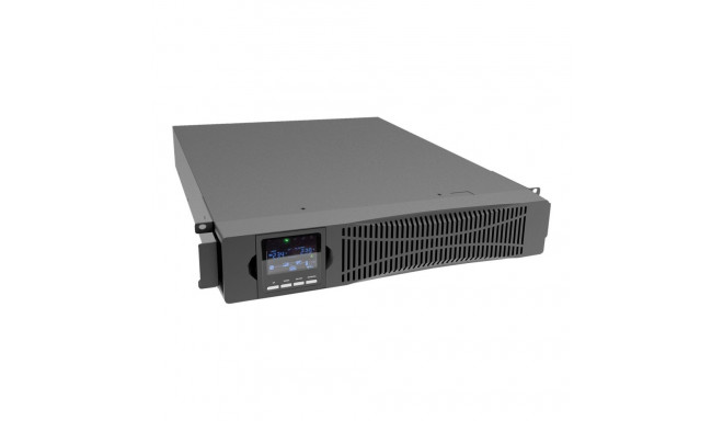 DIGITUS OnLine UPS, rack/torni, 1500VA, 1500W, LCD, 8 x C13, 1 x C19, RS-232, USB, RJ45, SNMP kaart 