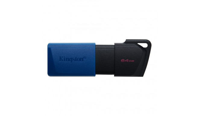 Kingston | USB 3.2 mälupulk | DataTraveler Exodia M | 64 GB | USB 3.2 | Must/Sinine