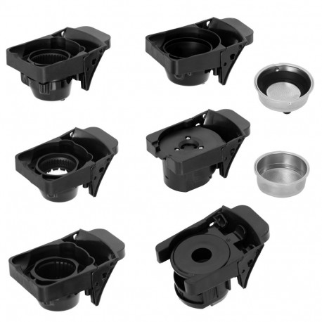 Camry | Mitmekapsline espressomasin | CR 4414 | Pumbasurve 19 baari | Jahvatatud/Kapsel | 1450 W | V