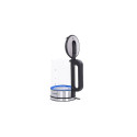 Mesko | Kettle | MS 1301b | Electric | 1850 W | 1.7 L | Glass/Stainless steel | 360° rotational base