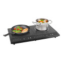 Tristar | Induction table hob | IK-6179 | Number of burners/cooking zones 2 | Digital | Black | Indu