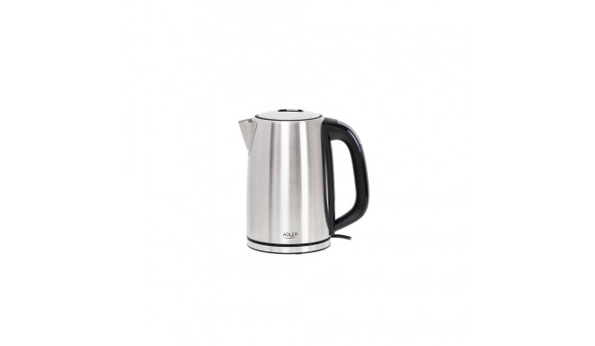 Adler | Kettle | AD 1340 | Electric | 2200 W | 1.7 L | Stainless steel | 360° rotational base | Inox