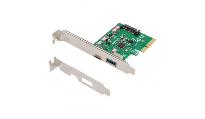 Digitus | PCIe kaart, USB-C 3.1 Gen 2, 10Gbps, USB-A 3.1 | DS-30225