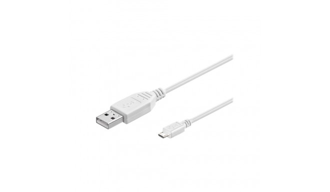 Goobay Micro USB laadimis- ja sünkroonimiskaabel 43837 USB-A 2.0 kuni Micro-USB USB 2.0 isane (tüüp 