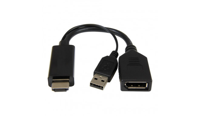 Cablexpert | Active 4K HDMI to DisplayPort Adapter | A-HDMIM-DPF-01 | Black | DisplayPort Female | H