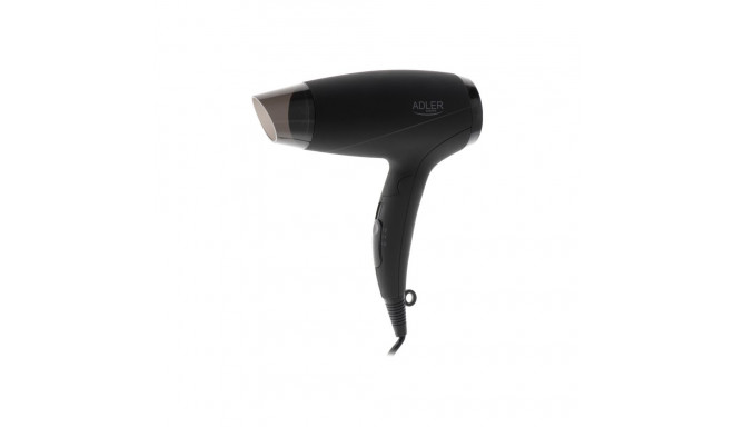 Adler | Hair Dryer | AD 2266 | 1200 W | Number of temperature settings 2 | Black