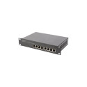 Digitus | 8-port Gigabit Ethernet Switch | DN-80114 | Unmanaged | Rackmountable | 10/100 Mbps (RJ-45