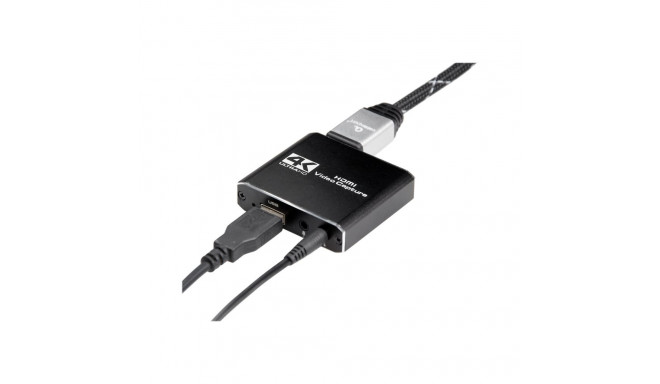 Gembird | USB HDMI grabber, 4K, pass-through HDMI | UHG-4K2-01