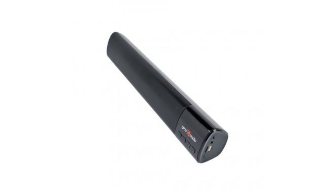 Gembird Bluetooth heliriba SPK-BT-BAR400-01 2 x 5 W Bluetooth must kaasaskantav juhtmevaba ühendus