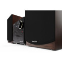 Sharp XL-B512(BR) Hi-Fi Micro System, CD/FM/USB/Bluetooth v5.0, 45W, Brown Sharp | Hi-Fi Micro Syste