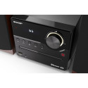 Sharp XL-B512(BR) Hi-Fi Micro System, CD/FM/USB/Bluetooth v5.0, 45W, Brown Sharp | Hi-Fi Micro Syste