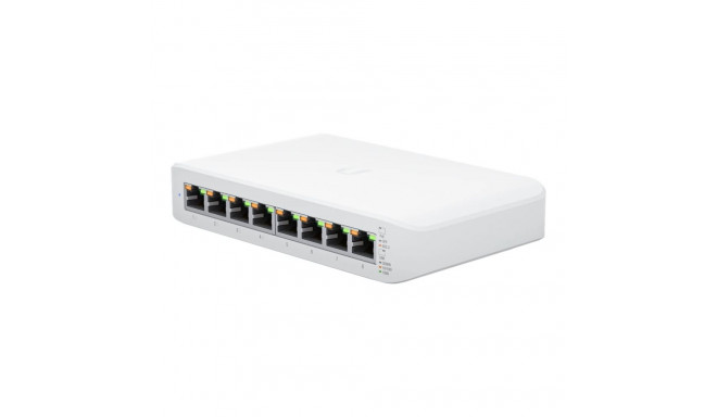 Ubiquiti Switch Lite 8 PoE USW-Lite-8-POE hallatav L2 seinakinnitusega/lauapealne PoE+ portide arv 4