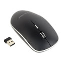 Gembird | Silent Wireless Optical Mouse | MUSW-4BS-01 | Optical mouse | USB | Black