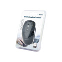 Gembird | Silent Wireless Optical Mouse | MUSW-4BS-01 | Optical mouse | USB | Black