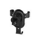 ColorWay | Metallic Gravity Holder For Smartphone | Adjustable | Clamp | Black | Fixation of the sma