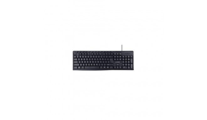 Gembird Multimeedia Klaviatuur KB-UM-107 Multimeedia Juhtmega US Must