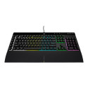 Corsair | Rubber Dome | K55 RGB PRO | Gaming keyboard | Gaming Keyboard | RGB LED light | US | Wired