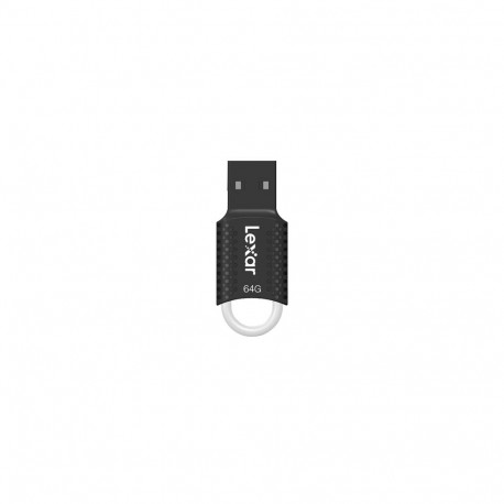 Lexar | USB Flash Drive | JumpDrive V40 | 64 GB | USB 2.0 | Black