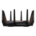 GT-AX11000 Tri-band WiFi Gaming Router | ROG Rapture | 802.11ax | 4804+1148 Mbit/s | 10/100/1000 Mbi