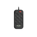 ColorWay | 10 A | Power Socket | CW-CHE64B | Mbit/s | 17 W