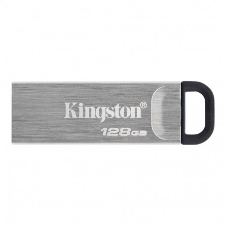 Kingston USB mälupulk DataTraveler Kyson 128 GB USB 3.2 Gen 1 must/hall