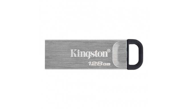 Kingston | USB Flash Drive | DataTraveler Kyson | 128 GB | USB 3.2 Gen 1 | Black/Grey