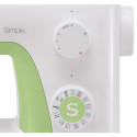 Singer | Simple 3229 | Sewing Machine | Number of stitches 31 | Number of buttonholes 1 | White/Gree