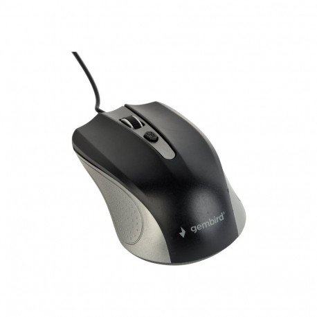 Gembird MUS-4B-01-GB optiline hiir USB spacegrey/must