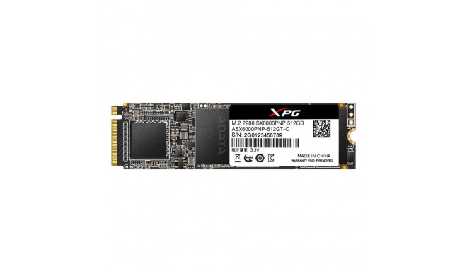 ADATA | XPG SX6000 Pro PCIe Gen3x4 | 1000 GB | SSD interface M.2 NVME | Read speed 2100 MB/s | Write