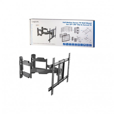 Logilink BP0047 TV seinakinnitus, 37"-70", nurgakinnitus