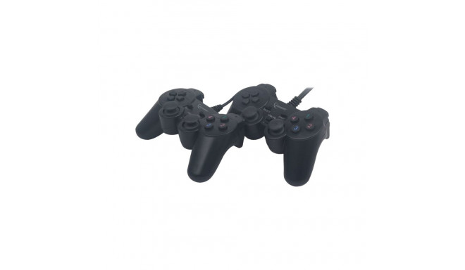 Gembird | Double USB dual vibration gamepad