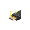 Goobay 51719 DisplayPort/HDMI™ adapter 1.1, gold-plated | Goobay