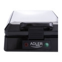 Adler | AD 3036 | Waffle maker | 1500 W | Number of pastry 4 | Belgium | Black