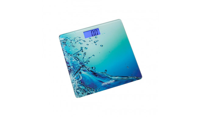 Mesko | Bathroom scales | MS 8156 | Maximum weight (capacity) 150 kg | Accuracy 100 g | Blue