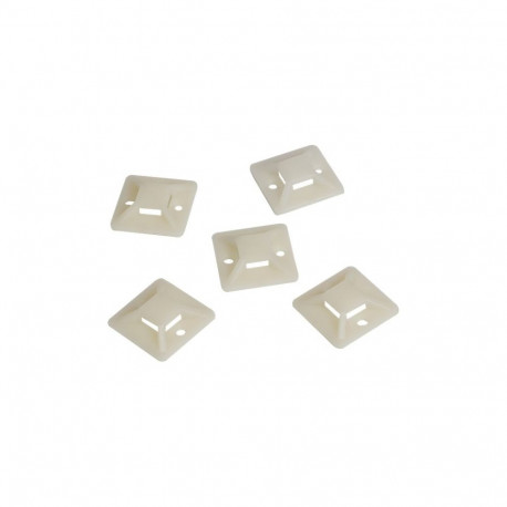 Kaablikinnitus 20x20 mm | KAB0042 | isekleepuv, kaablisidemetele