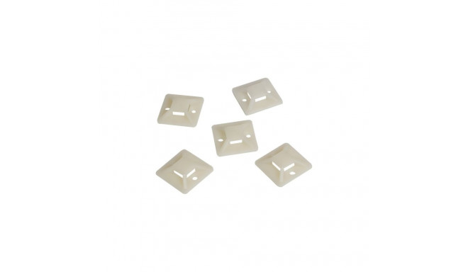 Cable Tie Mounts 20x20 mm | KAB0042 | Self-adhesive, for cable ties