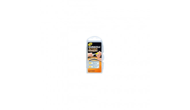 Duracell | A10/DA10/ZL10 | Zinc air cells | 6 pc(s)