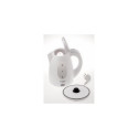 Adler | Kettle | AD 1207 | Standard | 2000 W | 1.5 L | Plastic | 360° rotational base | White