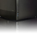 Fractal Design | NODE 804 | Side window | 2 - USB 3.0Audio in/outPower button with LED (white)HDD ac